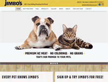 Tablet Screenshot of jimbos.co.nz